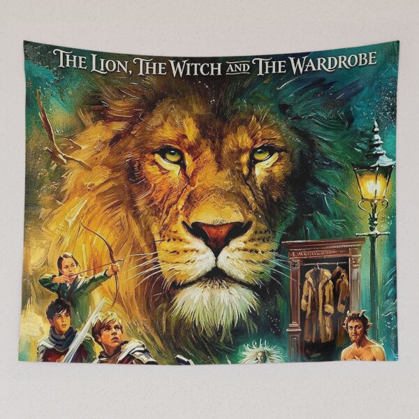 Item preview, Return to Narnia: The Lion, The Witch and The Wardrobe Impasto Poster designed and sold by Art's Diner.