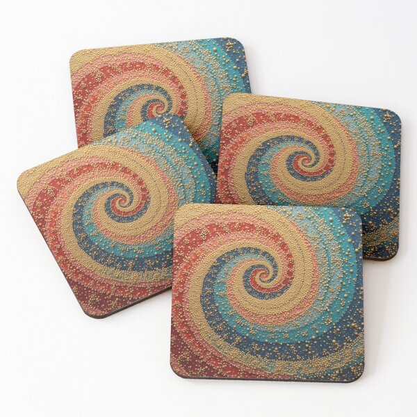 Item preview, Aboriginal Inspired Dot Art - A Whirlwind of Fate designed and sold by GrinGalore.