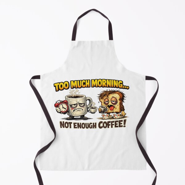Item preview, Too much morning.Not enough coffee! designed and sold by Designfs.