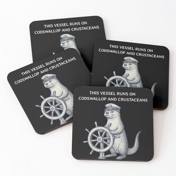 Item preview, Otter Captain Shirt | Codswallop and Crustaceans Tee | Funny Otter Art Shirt | Weirdcore Animal Tee | Cottagecore Creature Shirt | Quirky Meme Graphic Tee designed and sold by rvanderveken.