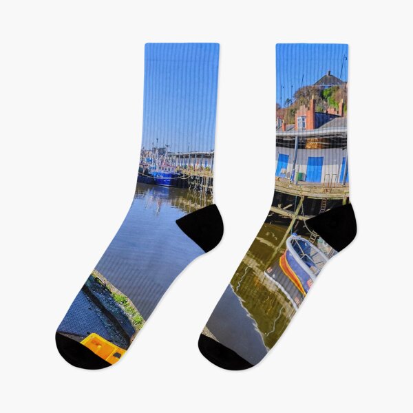 Item preview, North Shields Fish Quay and Clear Blue Sky designed and sold by Violaman.
