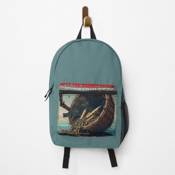 Item preview, "Empty the basket of hatred; our future belongs to the living, not the spent." designed and sold by Creative-RE.