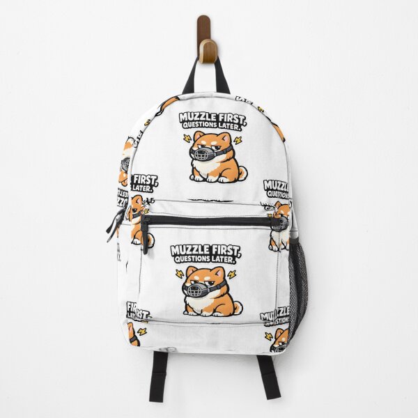 Item preview, Muzzle First, Questions Later – Funny Veterinary Dog Vet Tech Humor Design designed and sold by Bettybee00.