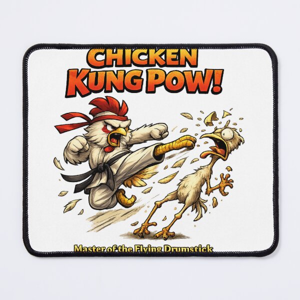 Item preview, Chicken Kung Pow! designed and sold by CrazyGirlllc.