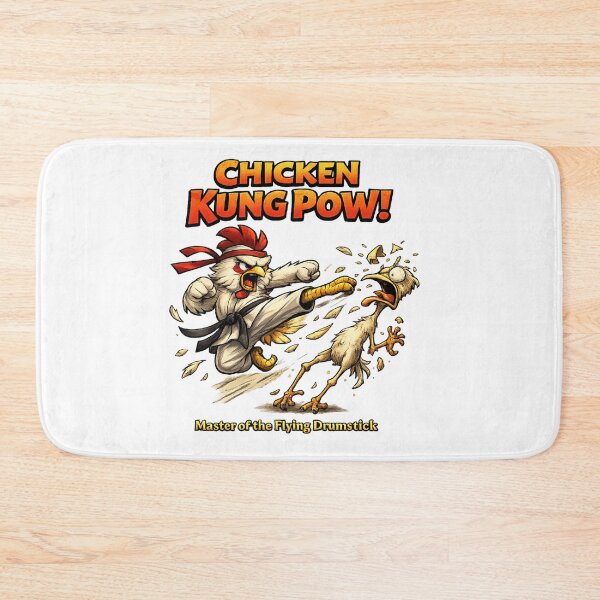 Item preview, Chicken Kung Pow! designed and sold by CrazyGirlllc.