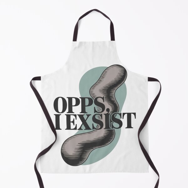 Item preview, Oops I Exist Funny Minimalist Tee designed and sold by DlyWeird.
