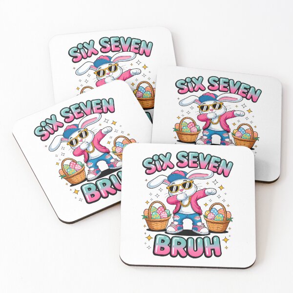 Item preview, Happy Easter 6 7 meme Funny Bunny  designed and sold by BuxomBabe21.