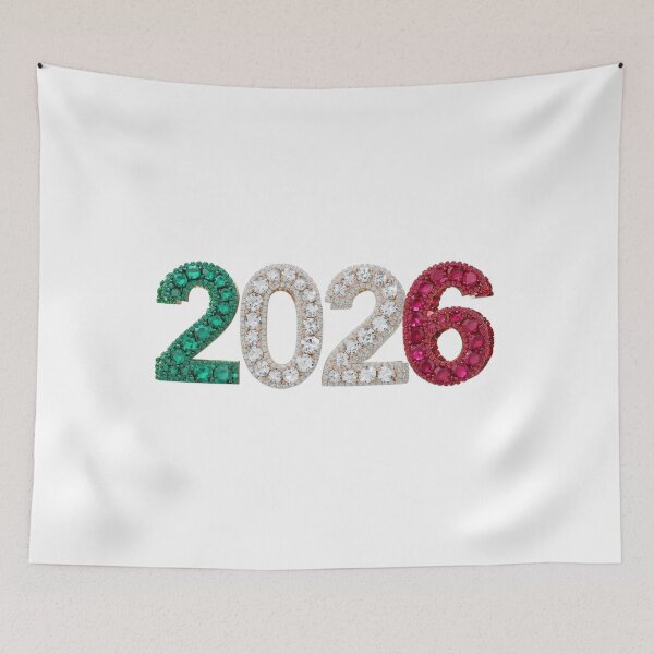 Item preview, ✨2026 Sparkle Jewel Year ✨#2026 #tricolor #green #white #red #italy designed and sold by Fanybany.
