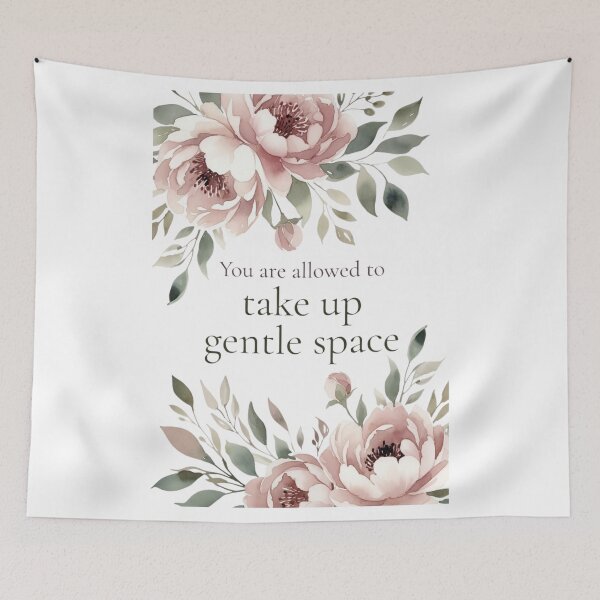 Item preview, Allowed Gentle Space Peonies designed and sold by CoquetteLunaCo.