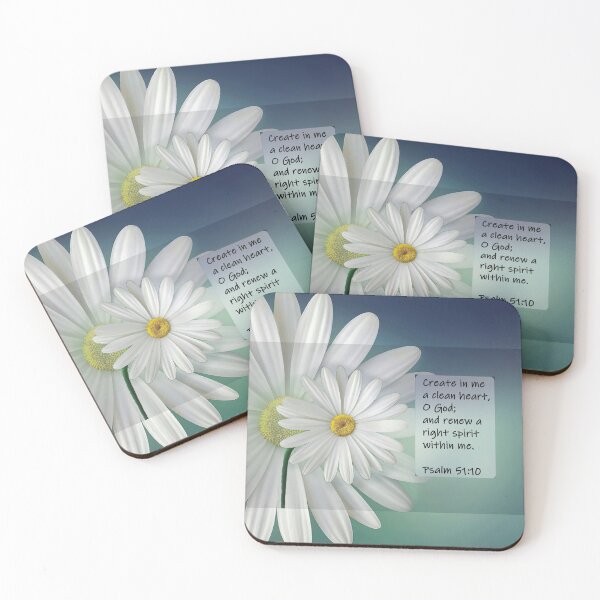 Item preview, Create in Me a Clean Heart - Psalm 51:10 designed and sold by TheCulturedConures.