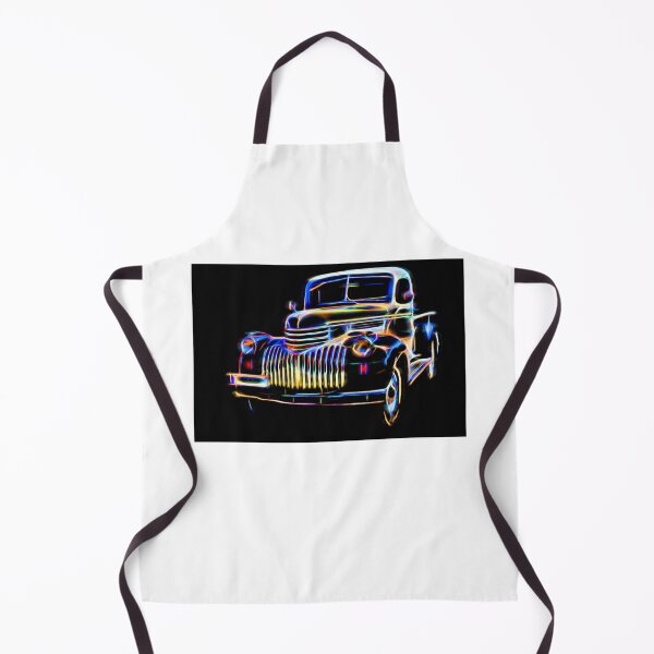 Item preview, Neon Vintage Chevrolet Pickup Truck Classic Car Art designed and sold by Moriarty's Digital Visions.