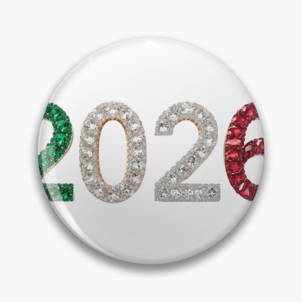Item preview, ✨2026 Sparkle Jewel Year ✨#2026 #tricolor #green #white #red #italy designed and sold by Fanybany.