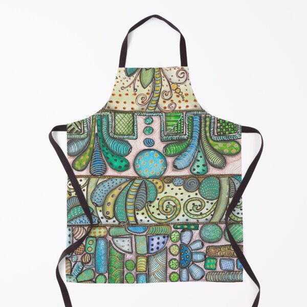 Item preview, 2 in 1 Doodle Garden - Botanical Zentangle Pattern Art designed and sold by ColorWander.
