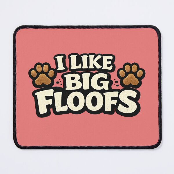 Item preview, I Like Big Floofs Funny Dog Lover designed and sold by Tender Flower Clothing.