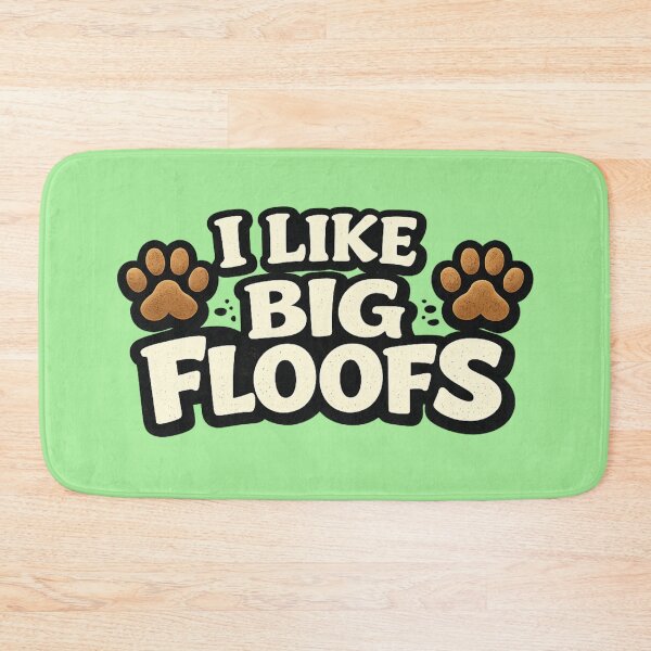 Item preview, I Like Big Floofs Funny Dog Lover designed and sold by Tender Flower Clothing.