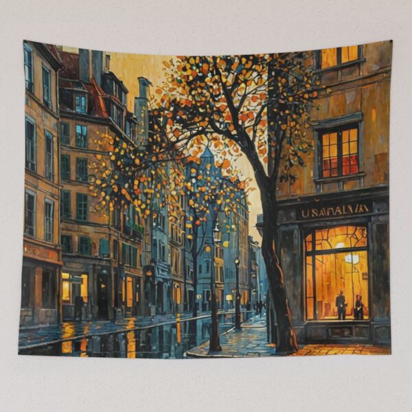 Item preview, Evening in the Old Town designed and sold by sid1802.