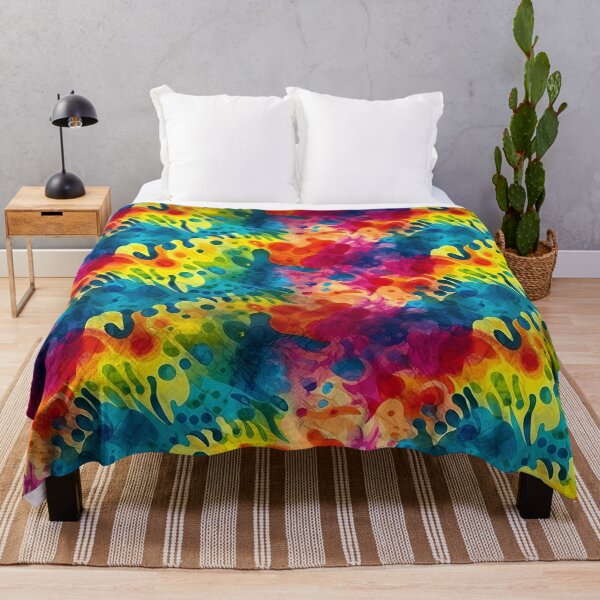 Item preview, Cute Rainbow Retro Abstract 1970s Pattern designed and sold by SecretDicer.