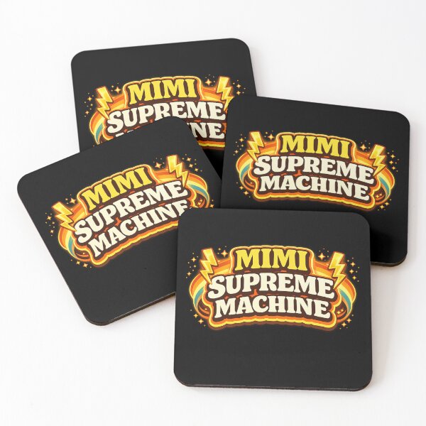 Aperçu de l'œuvre T-shirt humoristique Mimi Supreme Machine | Cadeau original pour les fans de Mimi | Design rétro humour mamie créée et vendue par TKOprintdesigns.