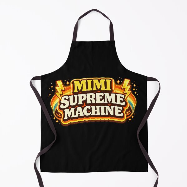 Aperçu de l'œuvre T-shirt humoristique Mimi Supreme Machine | Cadeau original pour les fans de Mimi | Design rétro humour mamie créée et vendue par TKOprintdesigns.