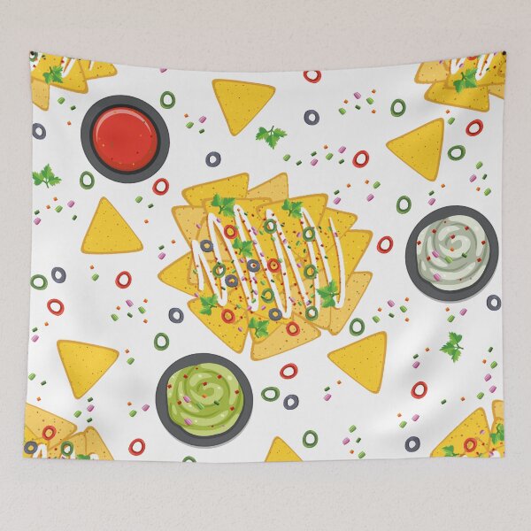 Item preview, cinco de mayo mexico nachos guacamole designed and sold by Gossip Rag.