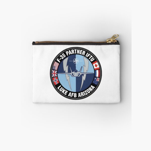 Item preview, F-35 Partner IFTU Emblem: Luke Air Force Base International Collaboration designed and sold by CharlieDesings.