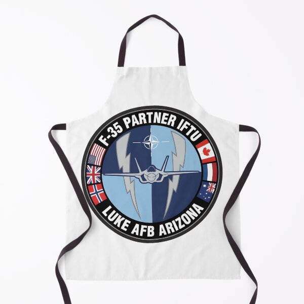Item preview, F-35 Partner IFTU Emblem: Luke Air Force Base International Collaboration designed and sold by CharlieDesings.