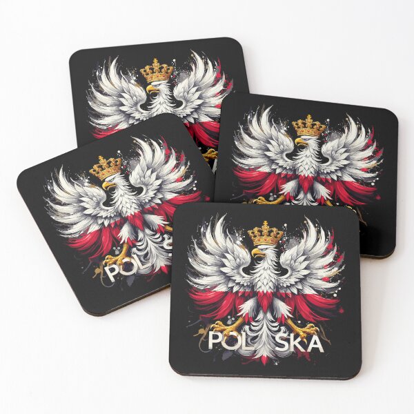 Item preview, Polish eagle: White and red with crown and flag designed and sold by Pineapple-Tree.