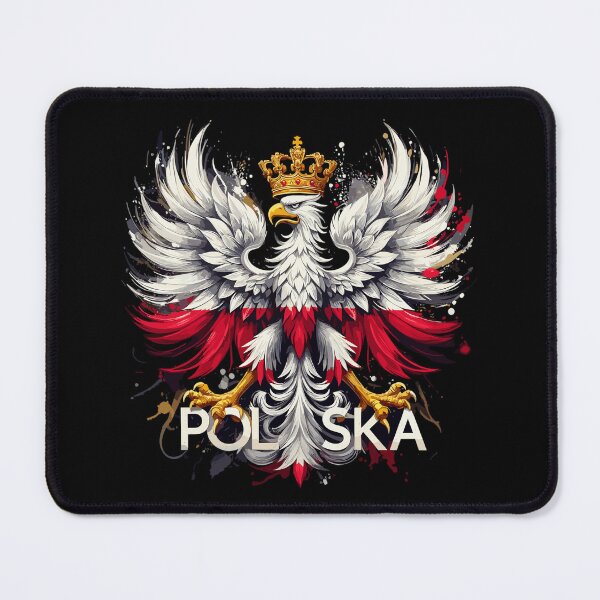 Item preview, Polish eagle: White and red with crown and flag designed and sold by Pineapple-Tree.