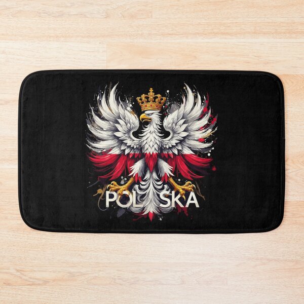 Item preview, Polish eagle: White and red with crown and flag designed and sold by Pineapple-Tree.
