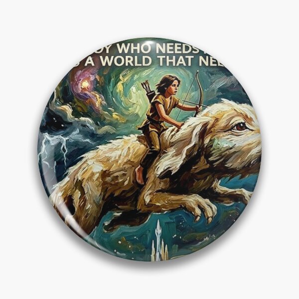 Item preview, The NeverEnding Story: Atreyu & Falkor Fantasy Impasto Poster designed and sold by Art's Diner.