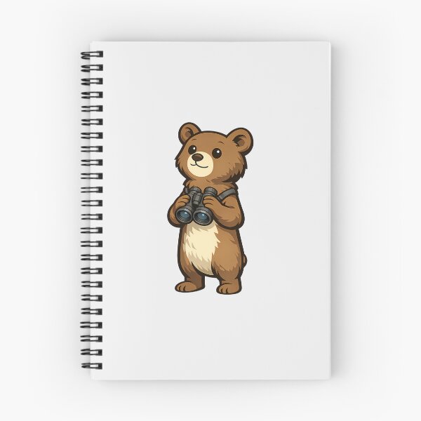 Item preview, Brown Bear Birdwatcher with Binoculars designed and sold by Ombrya.