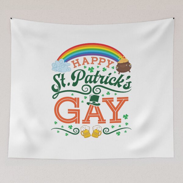 Item preview, Happy St Patricks Gay LGBTQ designed and sold by jaygo.
