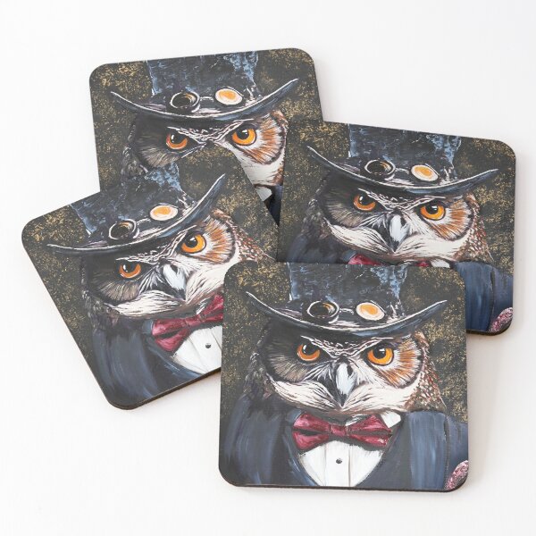 Item preview, Steam punk owl designed and sold by Linda Finstad.