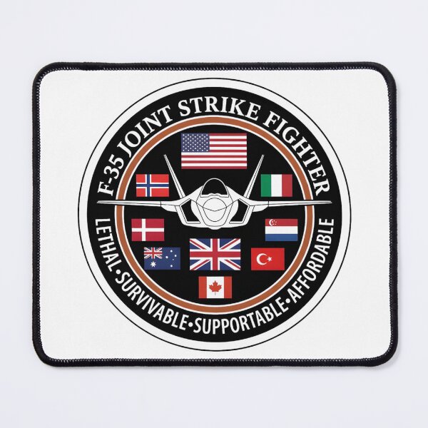 Item preview, International F-35 Joint Strike Fighter Program Emblem designed and sold by CharlieDesings.