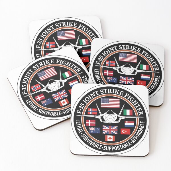 Item preview, International F-35 Joint Strike Fighter Program Emblem designed and sold by CharlieDesings.