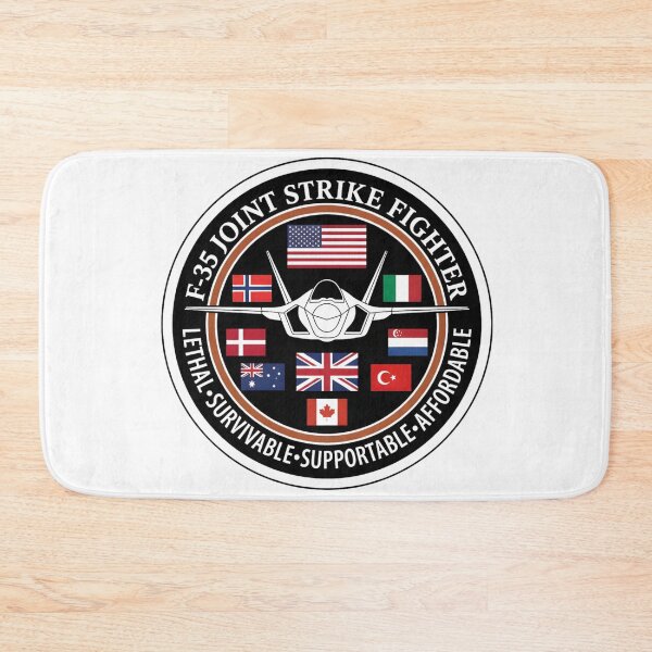 Item preview, International F-35 Joint Strike Fighter Program Emblem designed and sold by CharlieDesings.