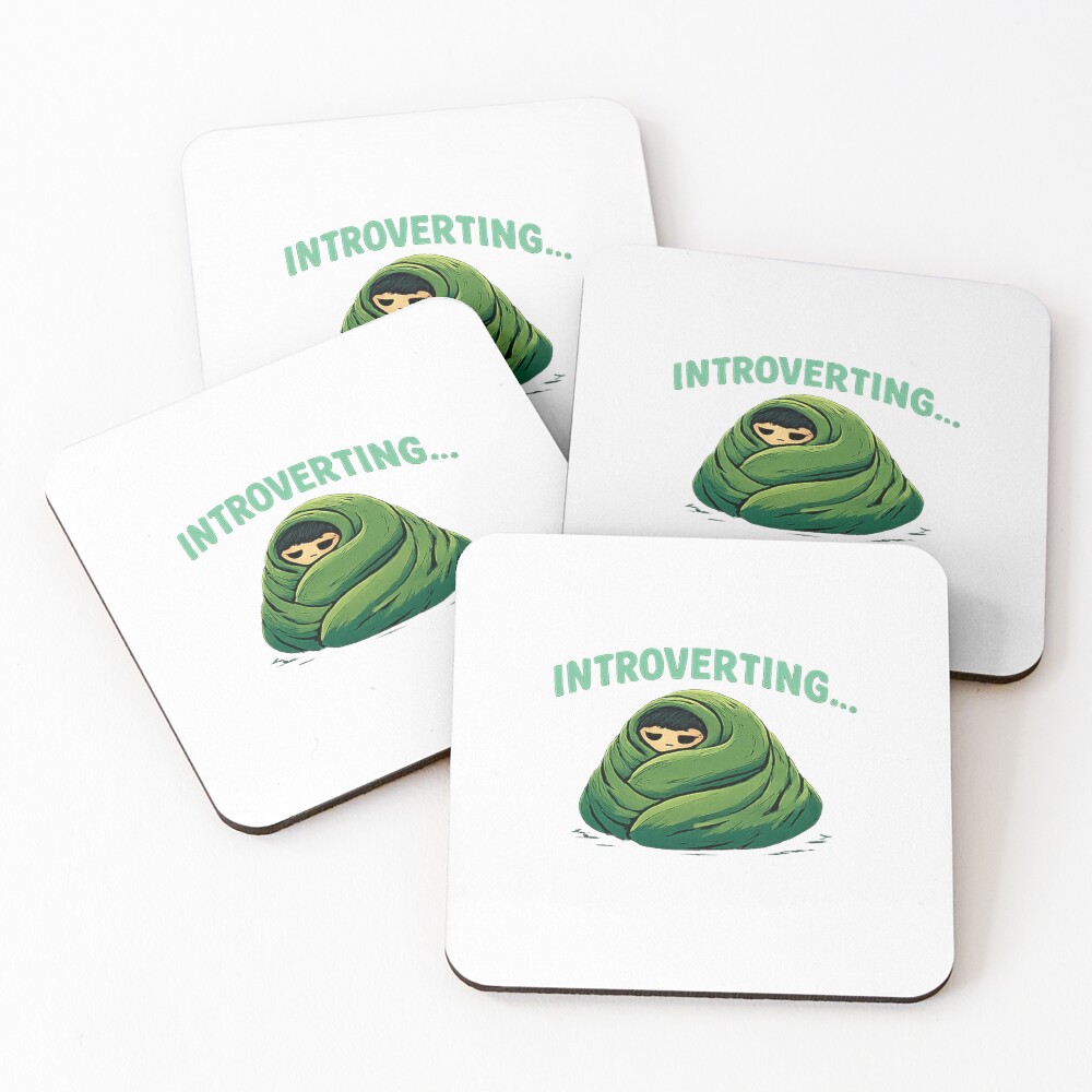 Item preview, Coasters (Set of 4) designed and sold by MemeMintDesigns.