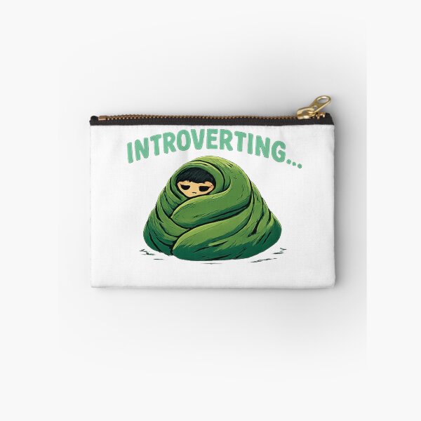 Item preview, Introverting Cozy Introvert Humor Meme designed and sold by MemeMintDesigns.