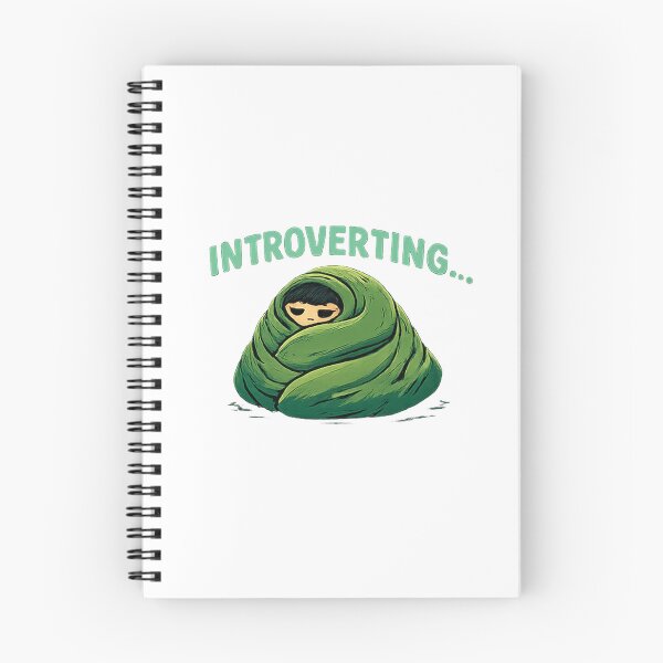Item preview, Introverting Cozy Introvert Humor Meme designed and sold by MemeMintDesigns.