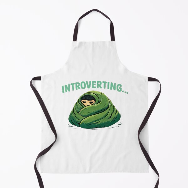 Item preview, Introverting Cozy Introvert Humor Meme designed and sold by MemeMintDesigns.