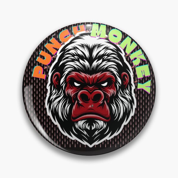 Item preview, Punch Monkey - Bold Gorilla Graphic Art | Retro Streetwear Primate Design designed and sold by MoodFit2026.