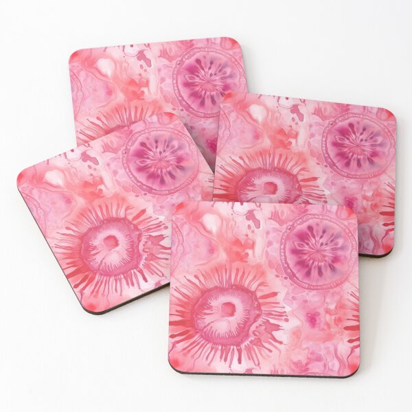 Item preview, Abstract Pink Tie Dye Retro 1980s Watercolor Pattern designed and sold by SecretDicer.