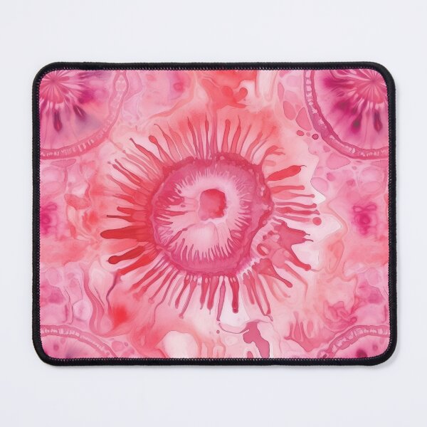 Item preview, Abstract Pink Tie Dye Retro 1980s Watercolor Pattern designed and sold by SecretDicer.