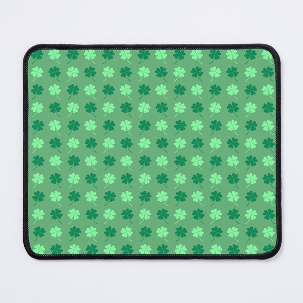 Item preview, Cute Green Shamrock Cartoon Wallpaper Pattern designed and sold by BeJolley.