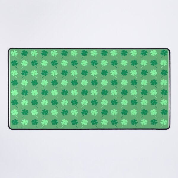 Item preview, Cute Green Shamrock Cartoon Wallpaper Pattern designed and sold by BeJolley.