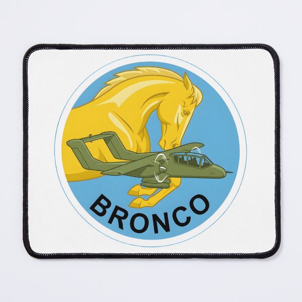 Item preview, North American Rockwell OV-10 Bronco Aviation Emblem designed and sold by CharlieDesings.