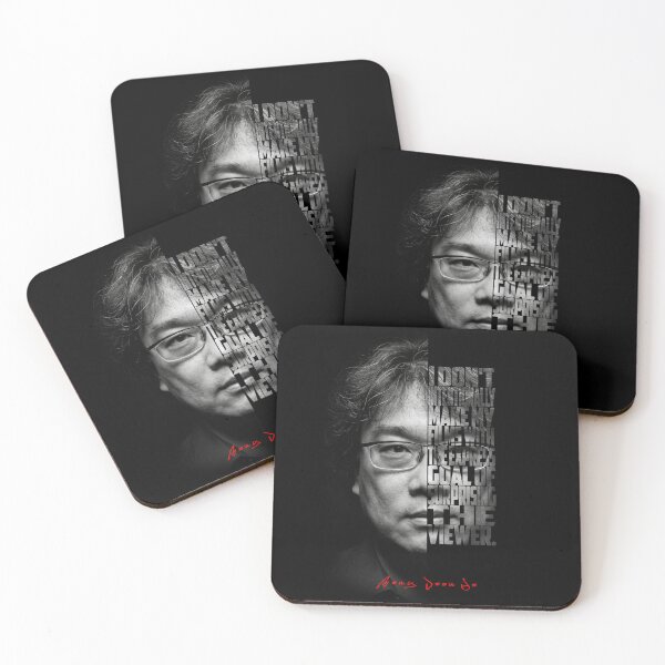 Item preview, Bong Joon Ho Split Face Quote Poster designed and sold by Enea Kelo.