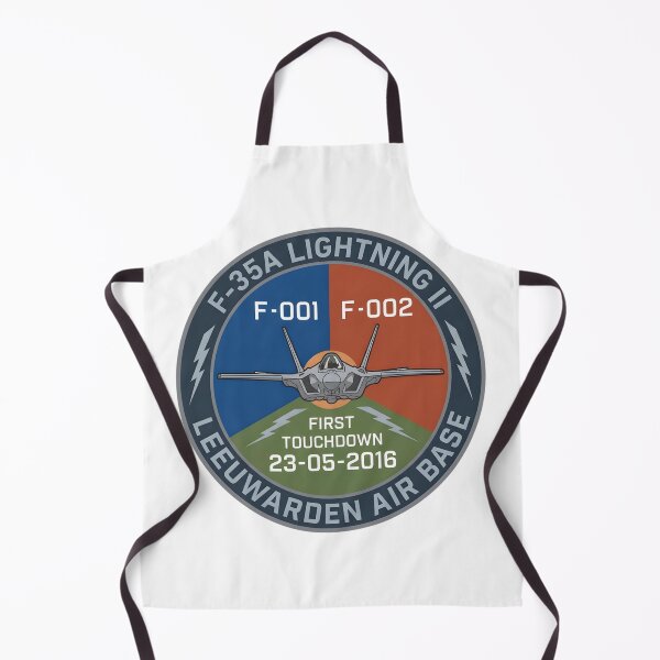 Item preview, Commemorative Patch: First F-35A Lightning II Landing at Leeuwarden Air Base designed and sold by CharlieDesings.
