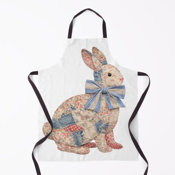 Item preview, Patchwork Grandmacore Bunny, Floral Retro Coquette Bunny designed and sold by will freed18.