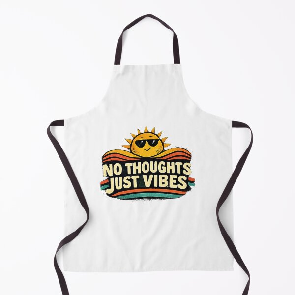 Item preview, No Thoughts Just Vibes Meme Design designed and sold by MemeMintDesigns.